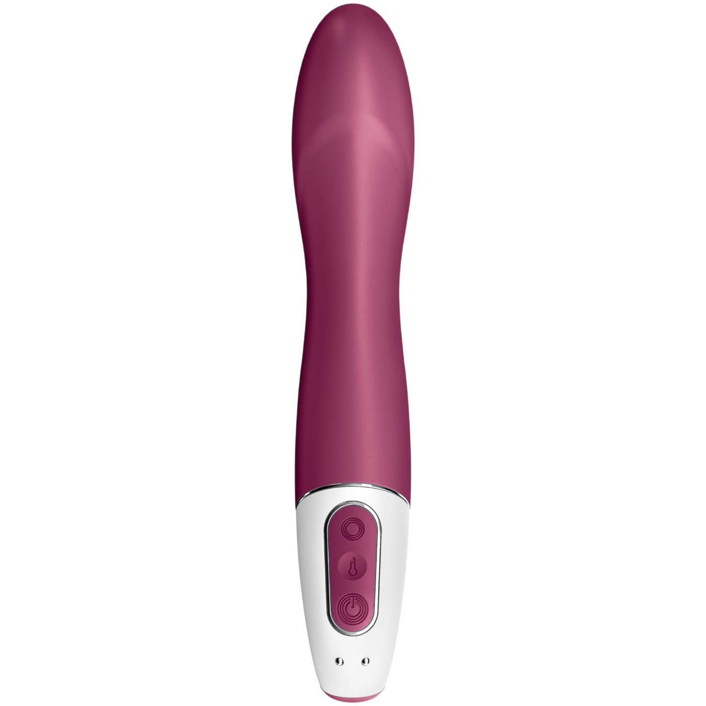Satisfyer Big Heat App Controlled Warming G-Spot Vibrator Berry