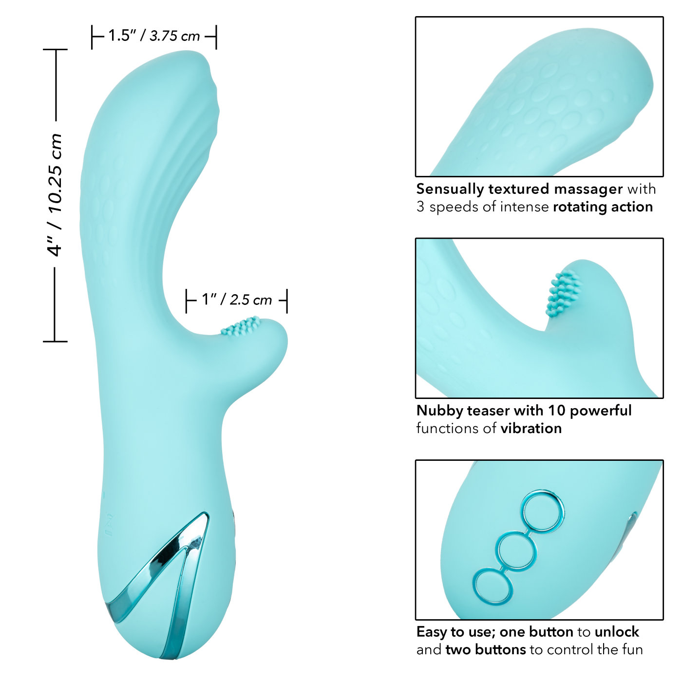 CalExotics Catalina Climaxer USB Rechargeable Vibrator