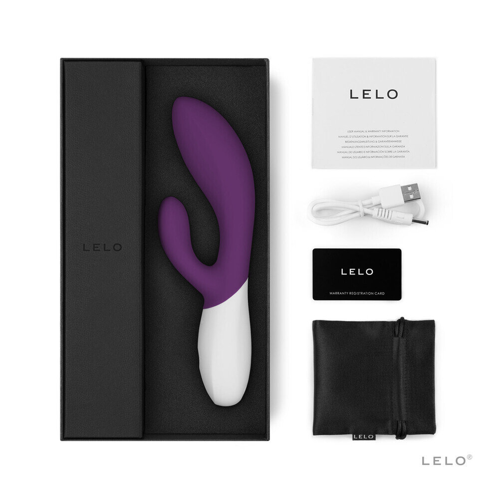 Lelo Ina Wave 2 Dual-Action Rabbit Vibrator Plum