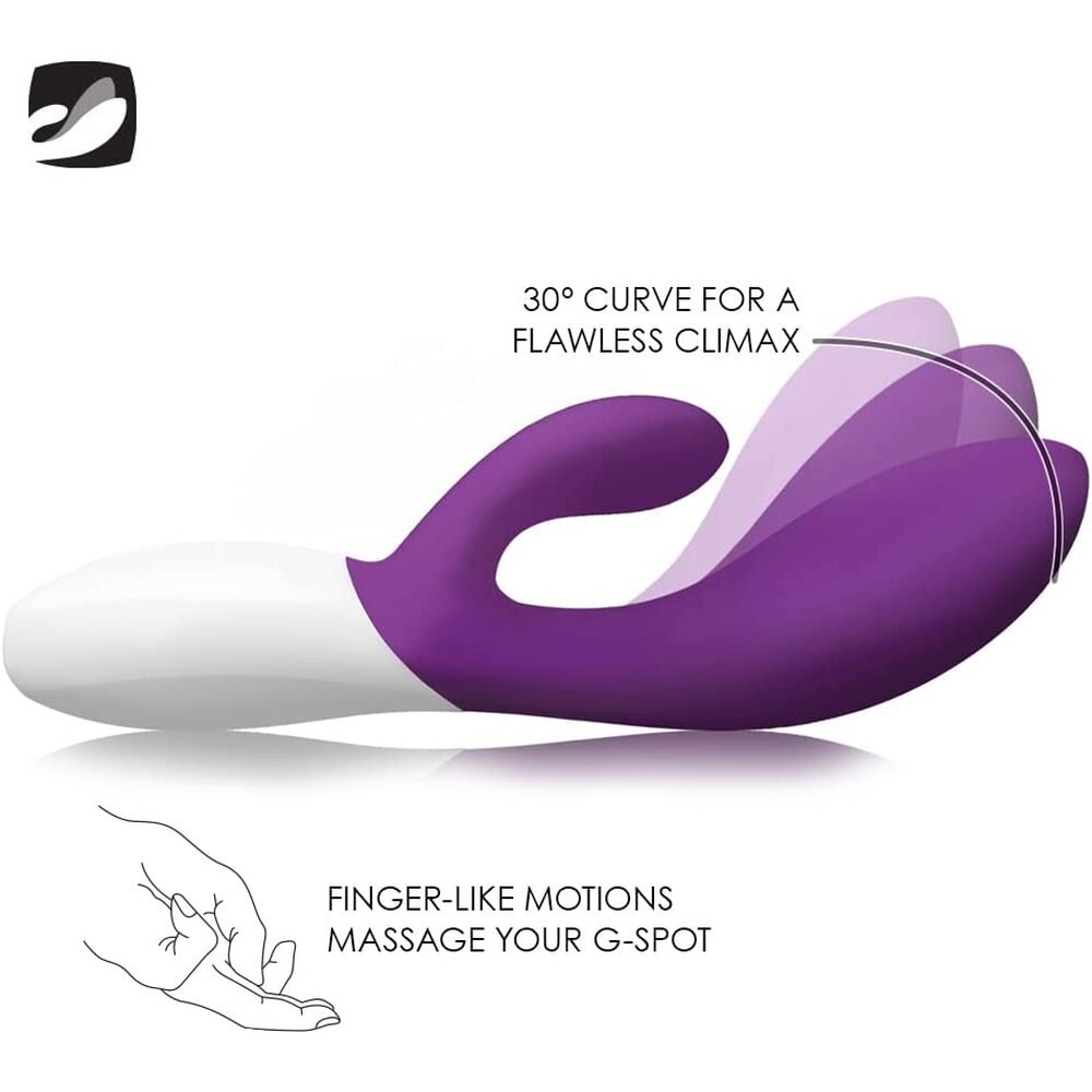 Lelo Ina Wave 2 Dual-Action Rabbit Vibrator Plum