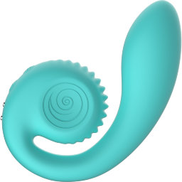Snail Vibe Gizi Rechargeable Powerful Dual Vibrator Tiffany
