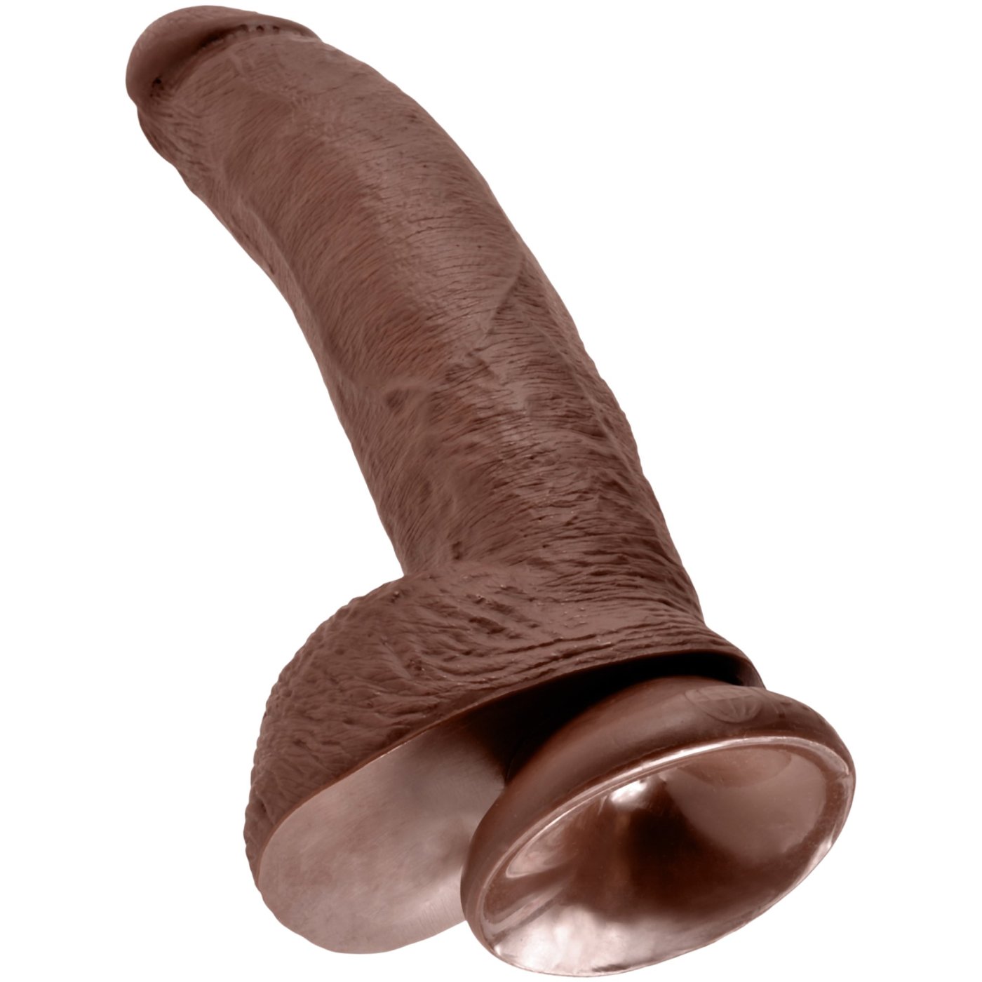 King Cock Realistic Suction Cup Dildo with Balls 9 Inch