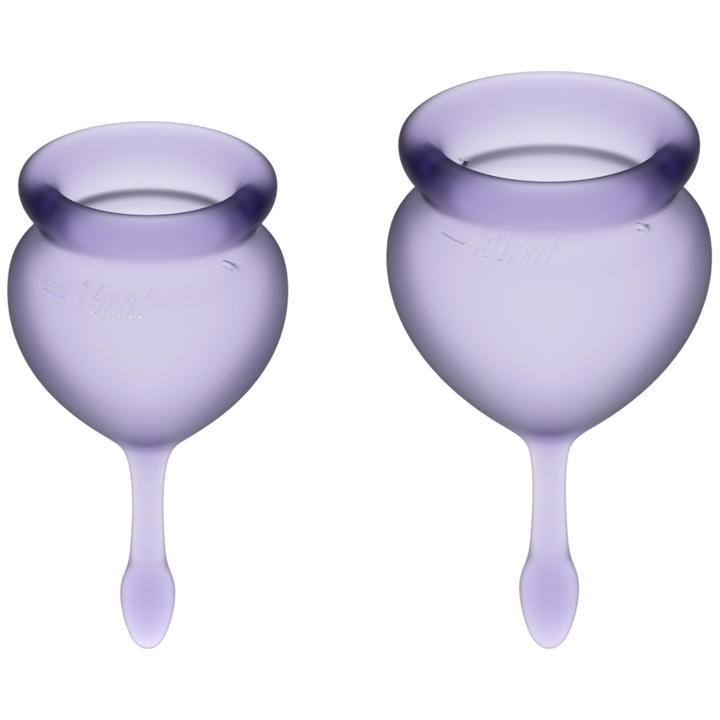 Satisfyer Feel Good Menstrual Cup Violet (2 Piece)