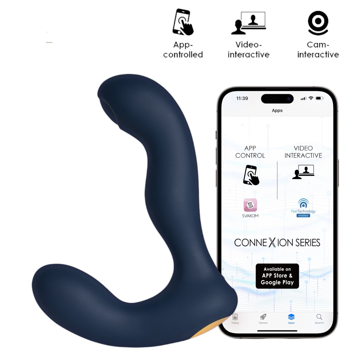 Svakom Iker Neo Interactive Pulsating Prostate Vibrator