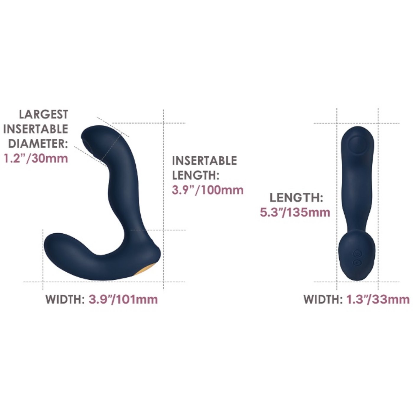 Svakom Iker Neo Interactive Pulsating Prostate Vibrator