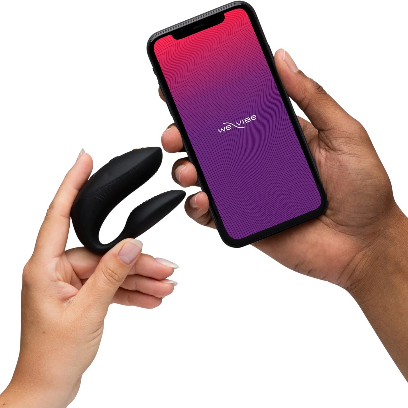 We-Vibe Chorus Pro Remote & App-Controlled Couples Vibrator Satin Black