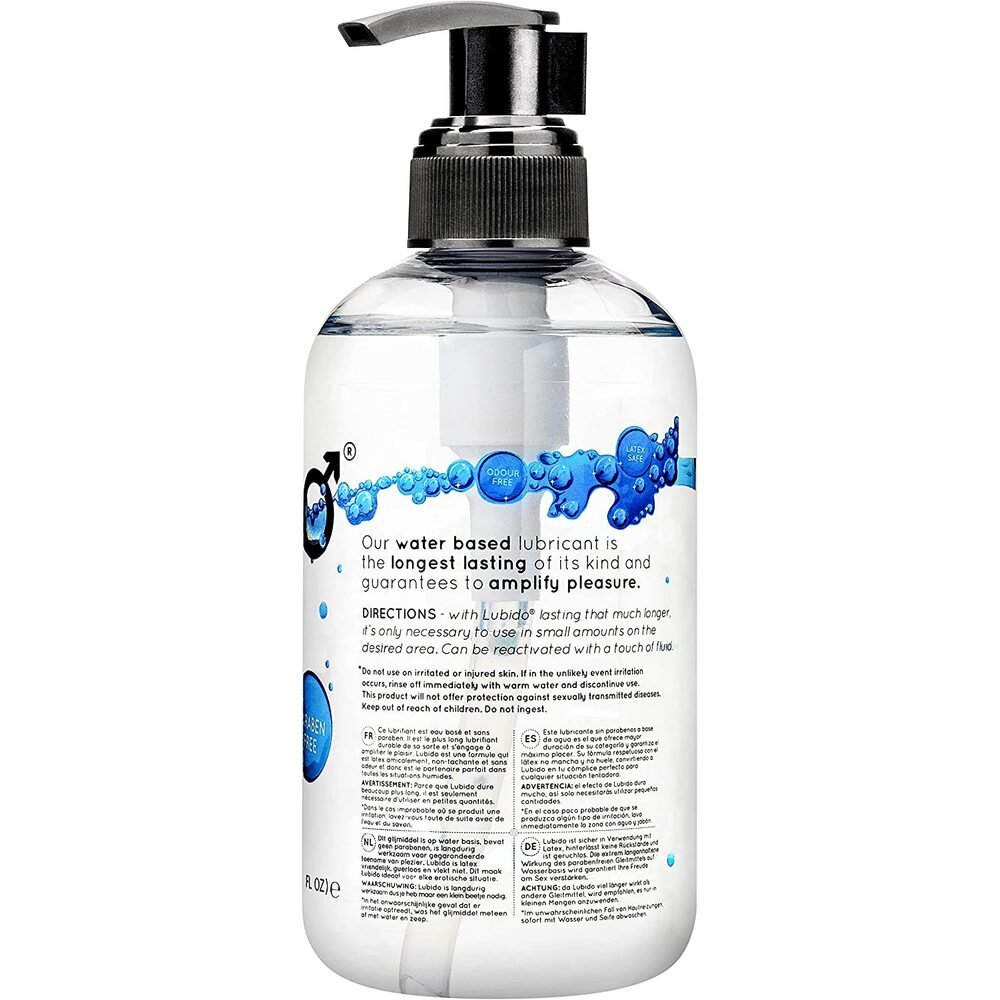 Lubido Original Paraben Free Water-Based Lubricant 250ml