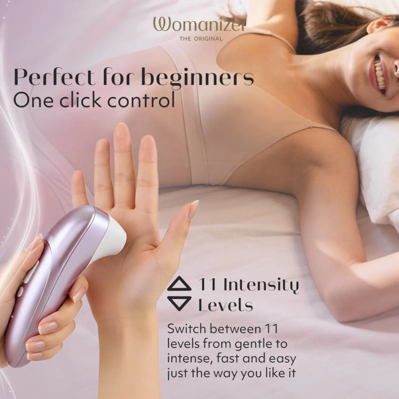 Womanizer Pro Rechargeable Clitoral Suction Stimulator