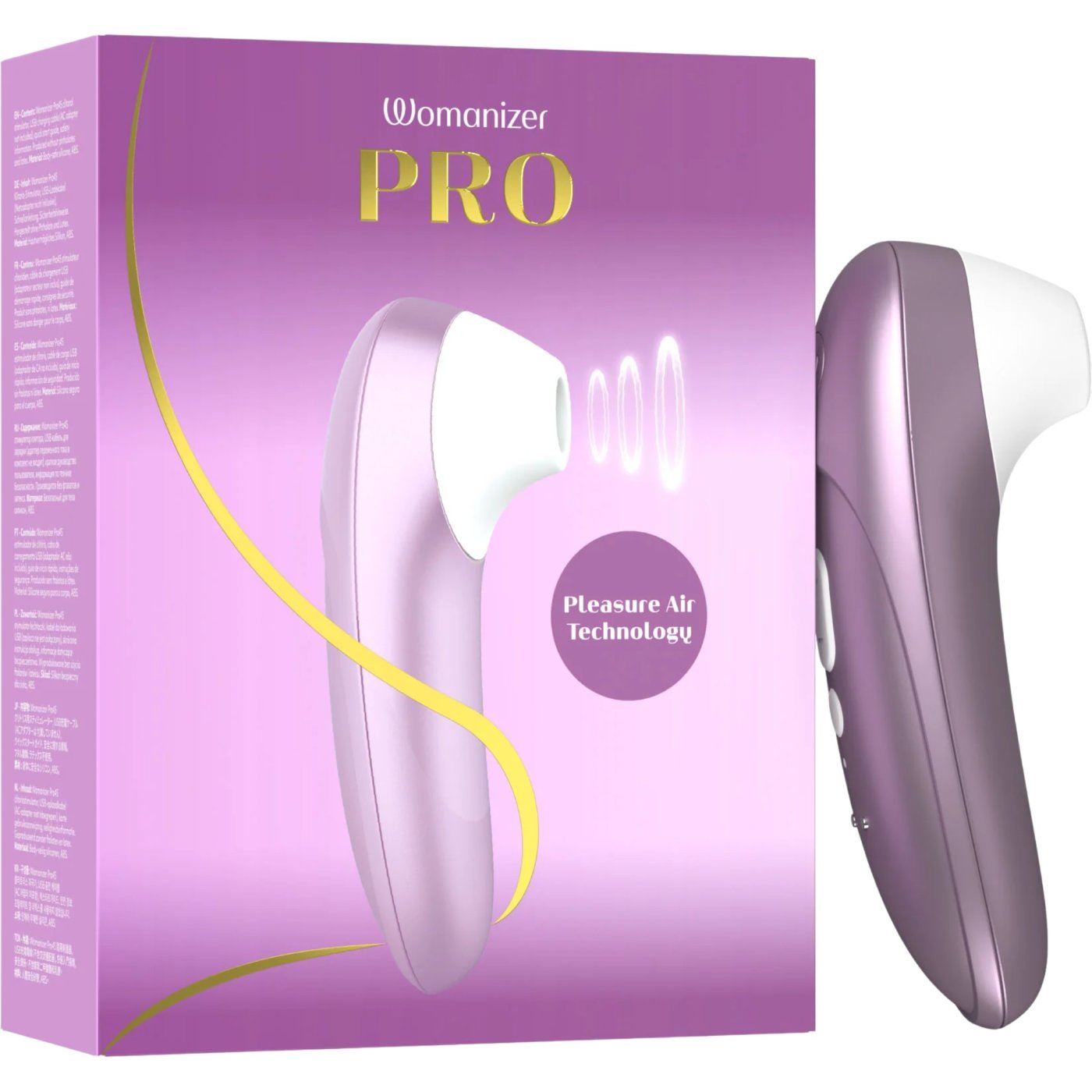 Womanizer Pro Rechargeable Clitoral Suction Stimulator
