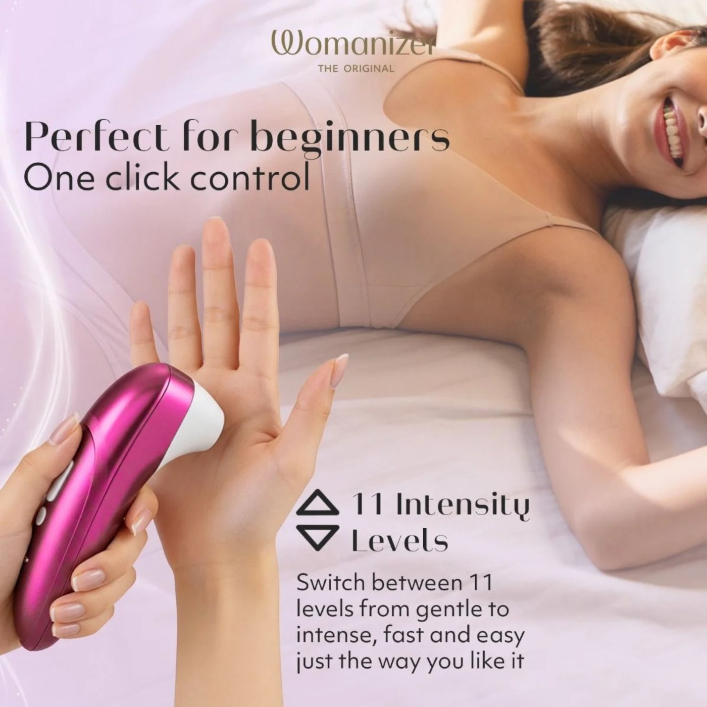 Womanizer Pro Rechargeable Clitoral Suction Stimulator