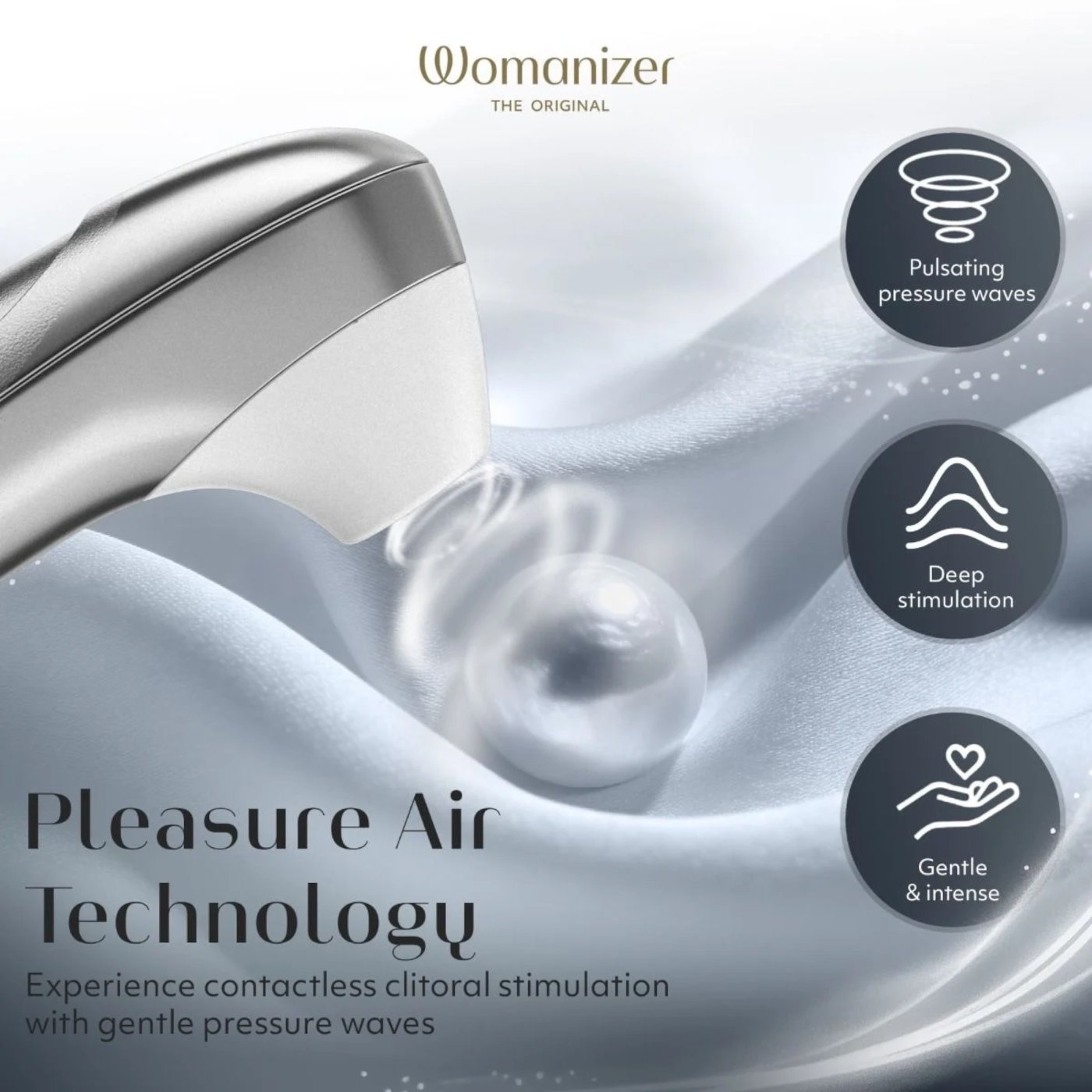 Womanizer Pro Rechargeable Clitoral Suction Stimulator