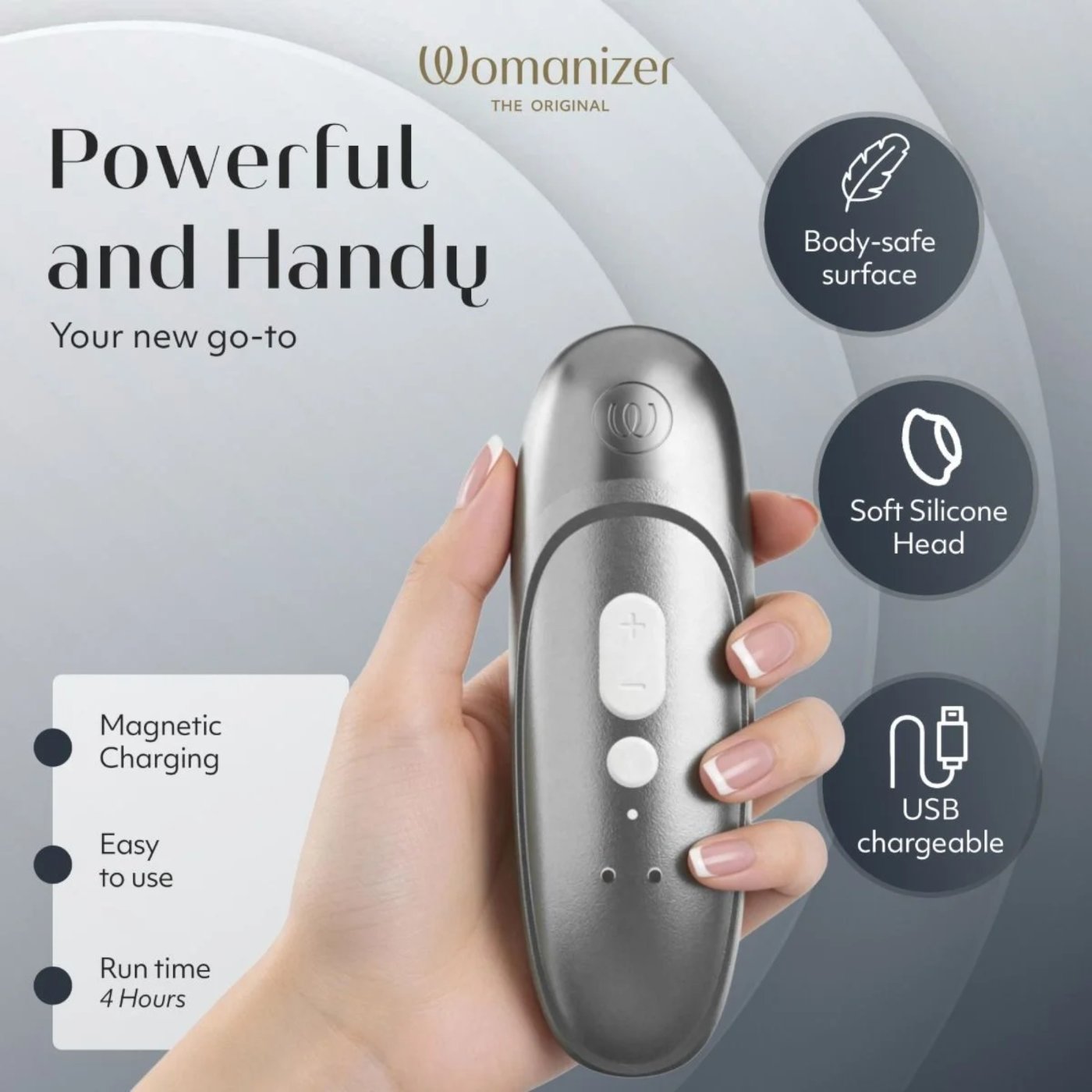Womanizer Pro Rechargeable Clitoral Suction Stimulator