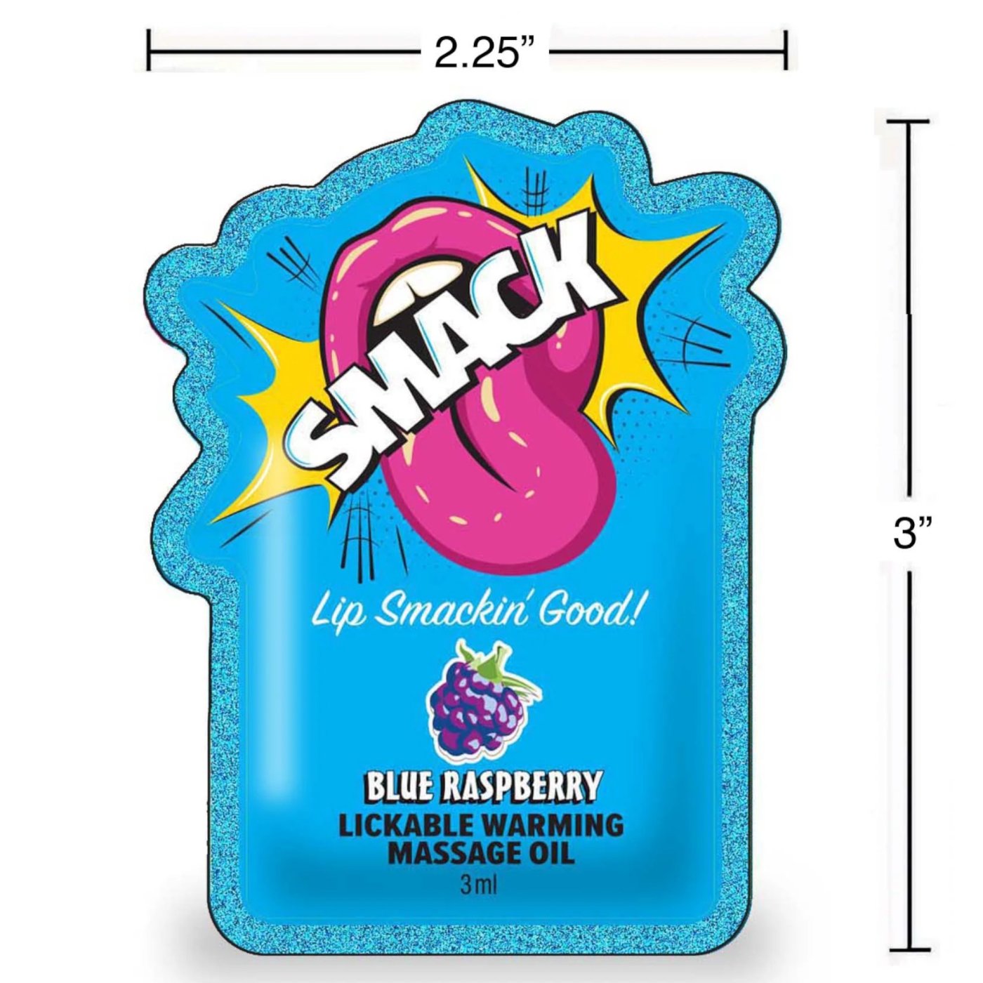 SMACK Lickable Warming Body Massage Oil 3ml