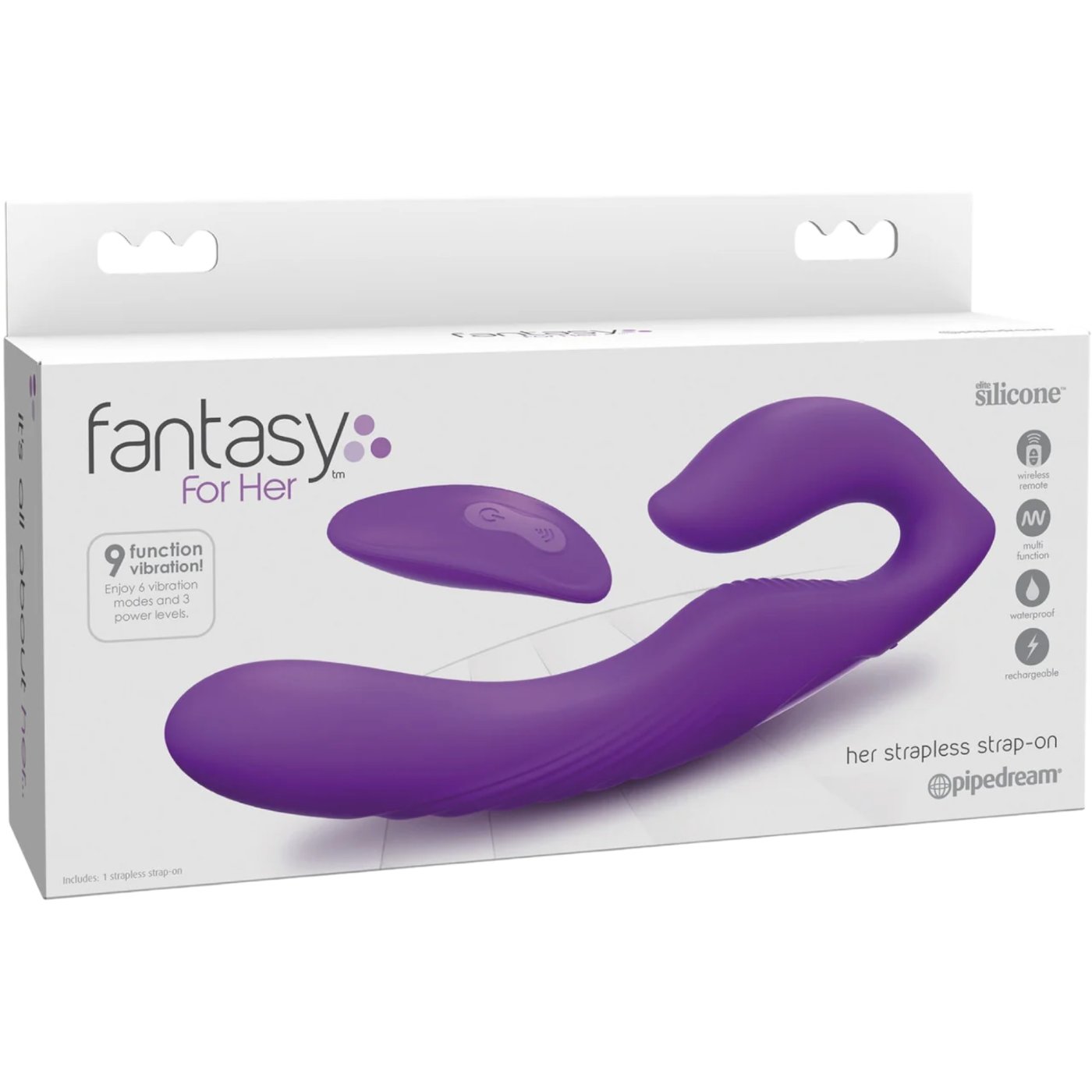 Fantasy for Her Ultimate Remote Control Strapless Strap-On