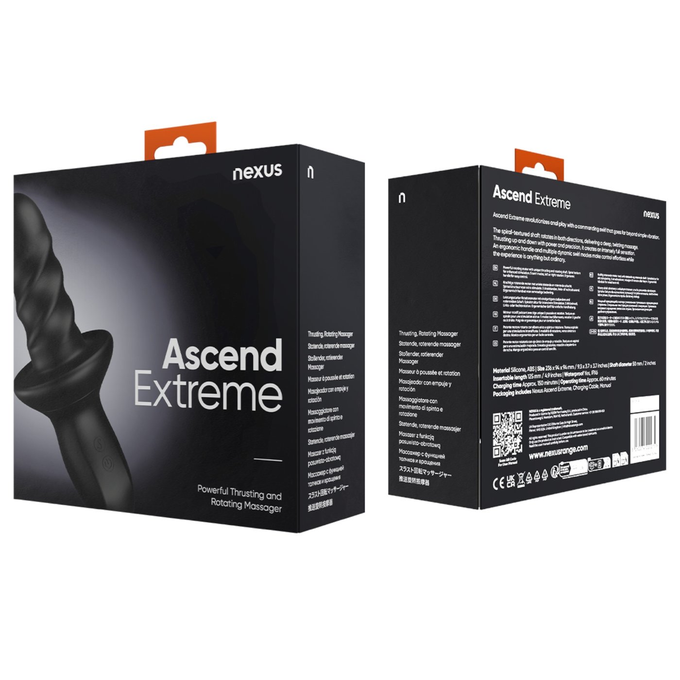 Nexus Ascend Extreme Thrusting and Rotating Prostate Massager