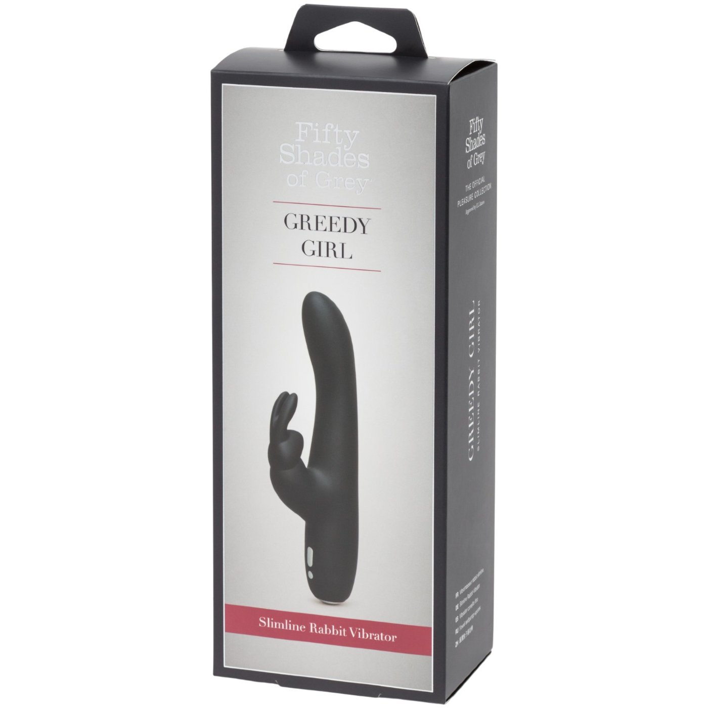 Fifty Shades of Grey Greedy Girl Rechargeable Slimline Rabbit Vibrator