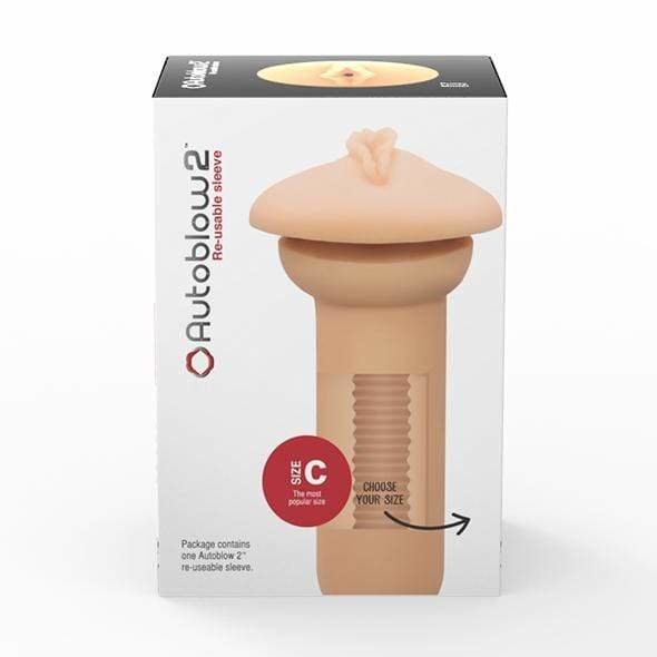 Autoblow 2  vagina sleeve size C - White