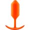 b-Vibe Snug Plug 3 Large Weighted Silicone Butt Plug 4.7 Inch