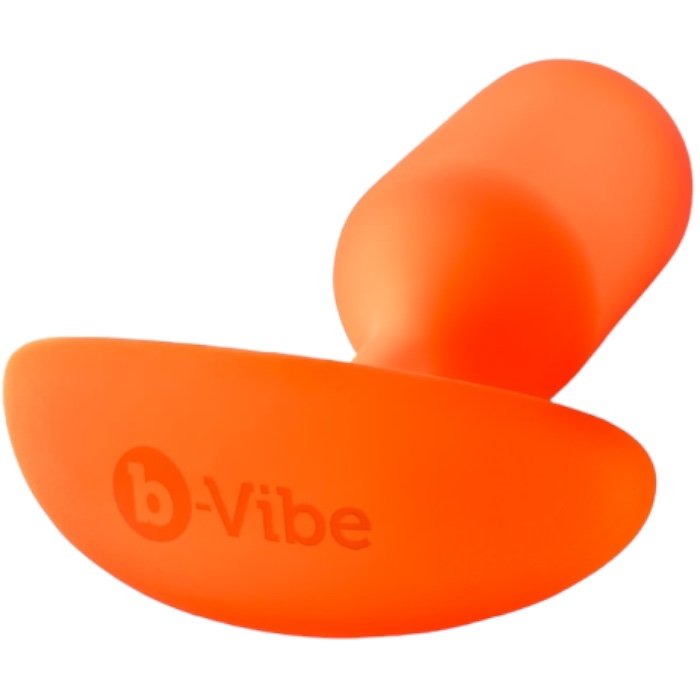 b-Vibe Snug Plug 3 Large Weighted Silicone Butt Plug 4.7 Inch