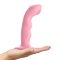 Strap-On-Me Tapping Dildo Wave Rechargeable Strap-On Vibrator M Pink 6 Inch