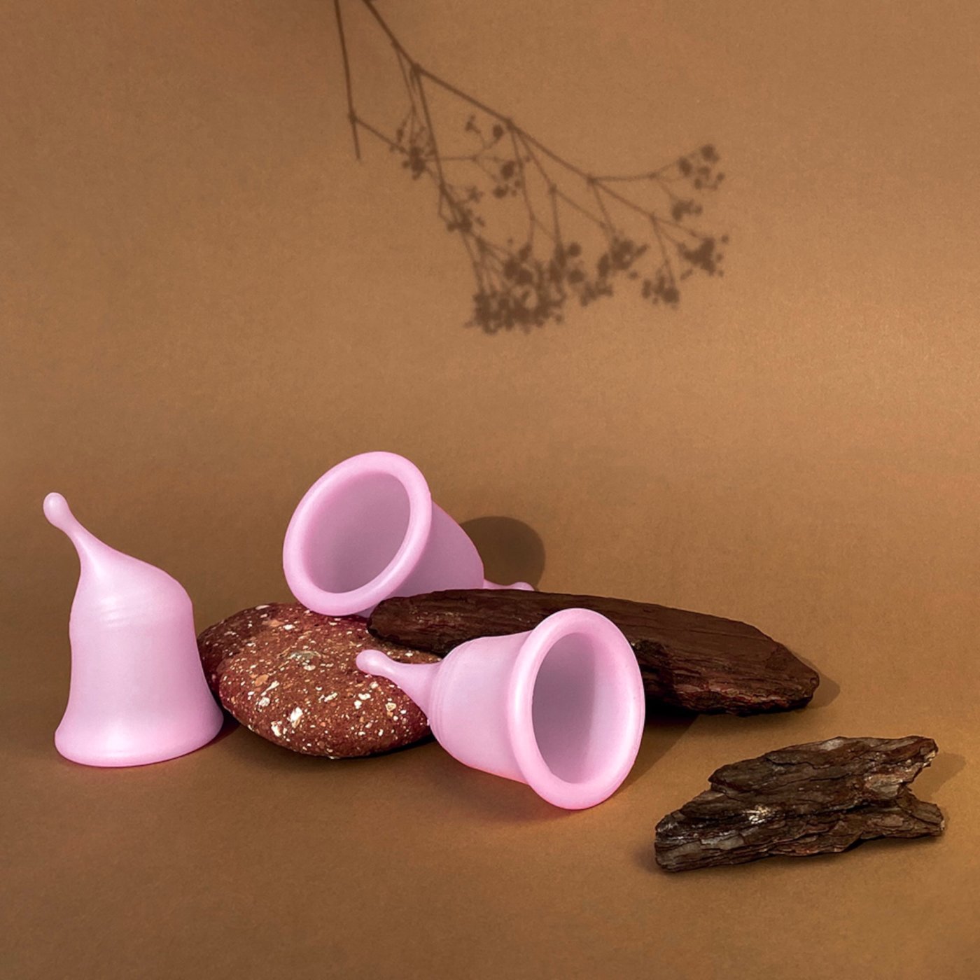 Femintimate New Eve Menstrual Cup with Curved Stem Medium