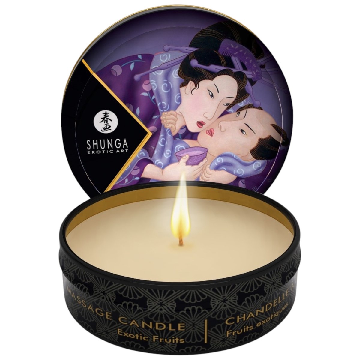 Shunga Mini Massage Candle Exotic Fruits 30ml