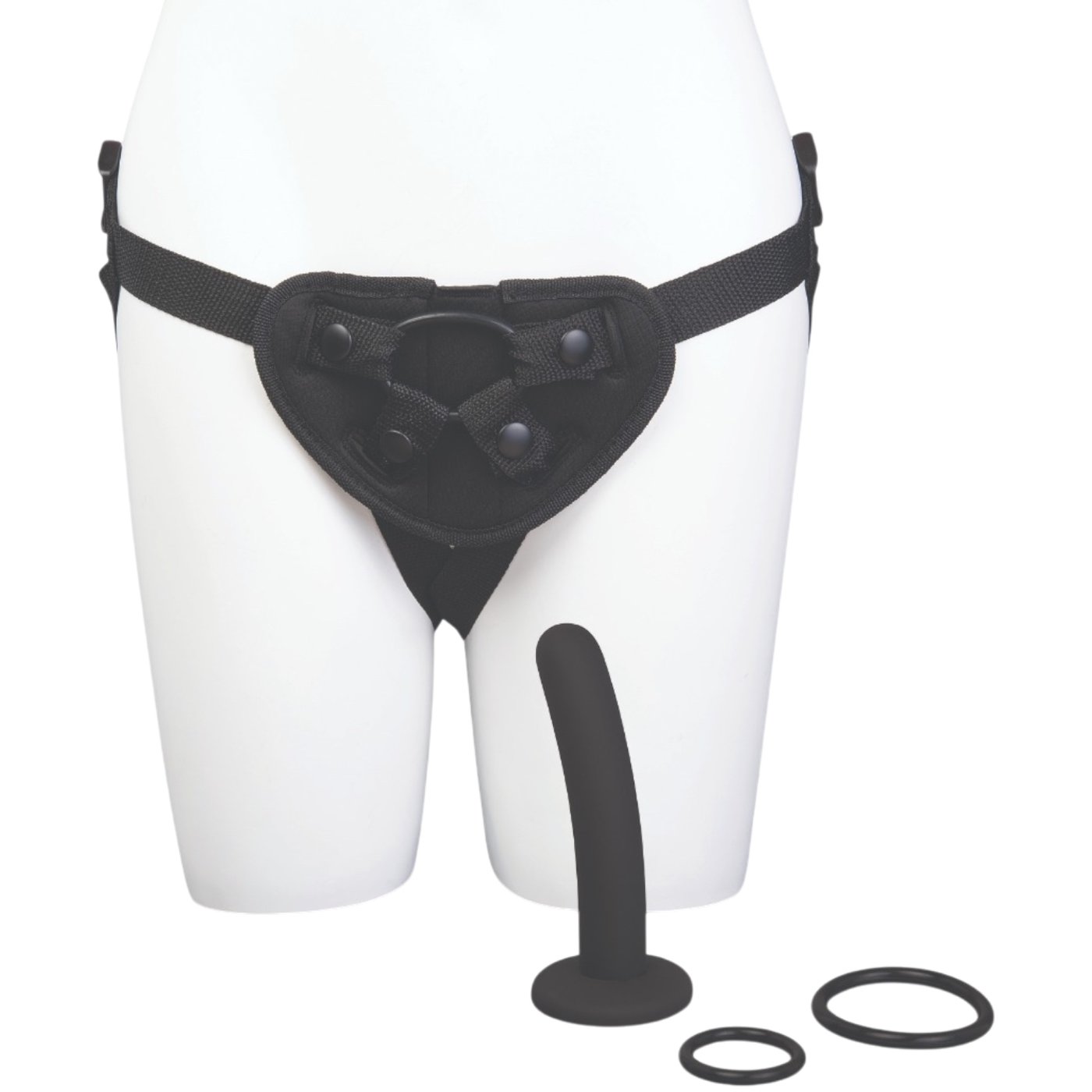 Me You Us Pegging Strap-On Harness Kit with 5 Inch Beginner Dildo