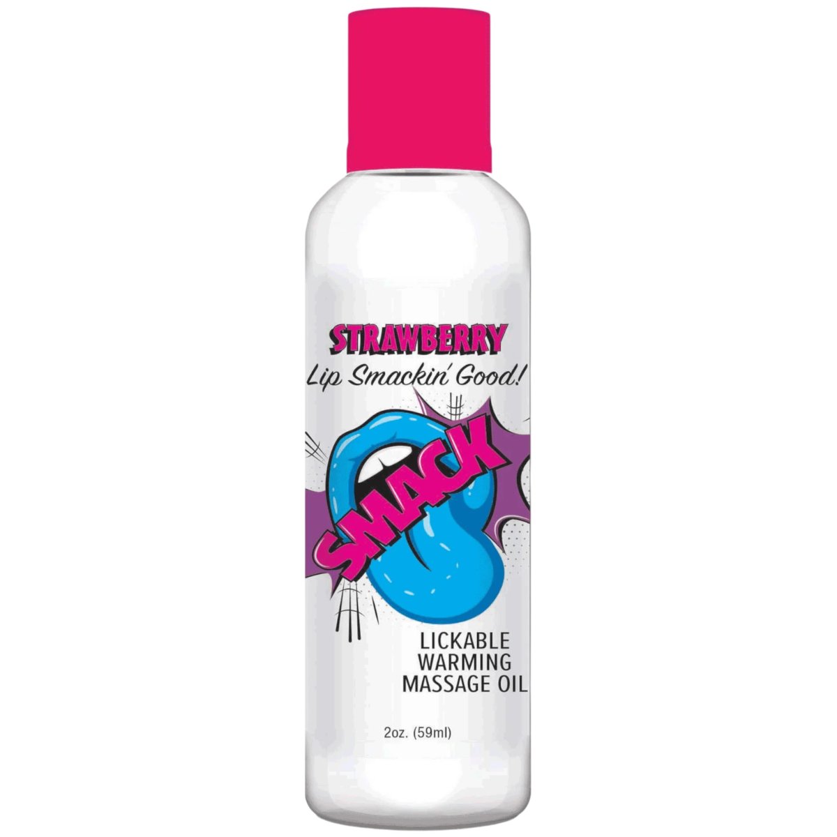 Little Genie Smack Lickable Warming Body Massage Oil 59Ml, Strawberry