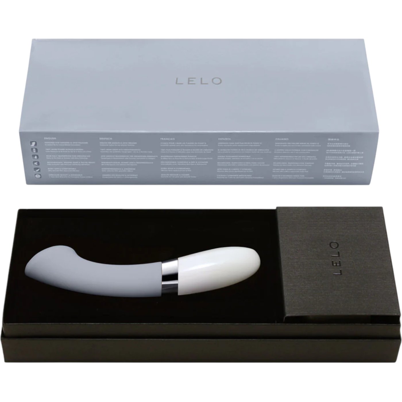 LELO Gigi 2 Rechargeable G-Spot Vibrator Cool Grey