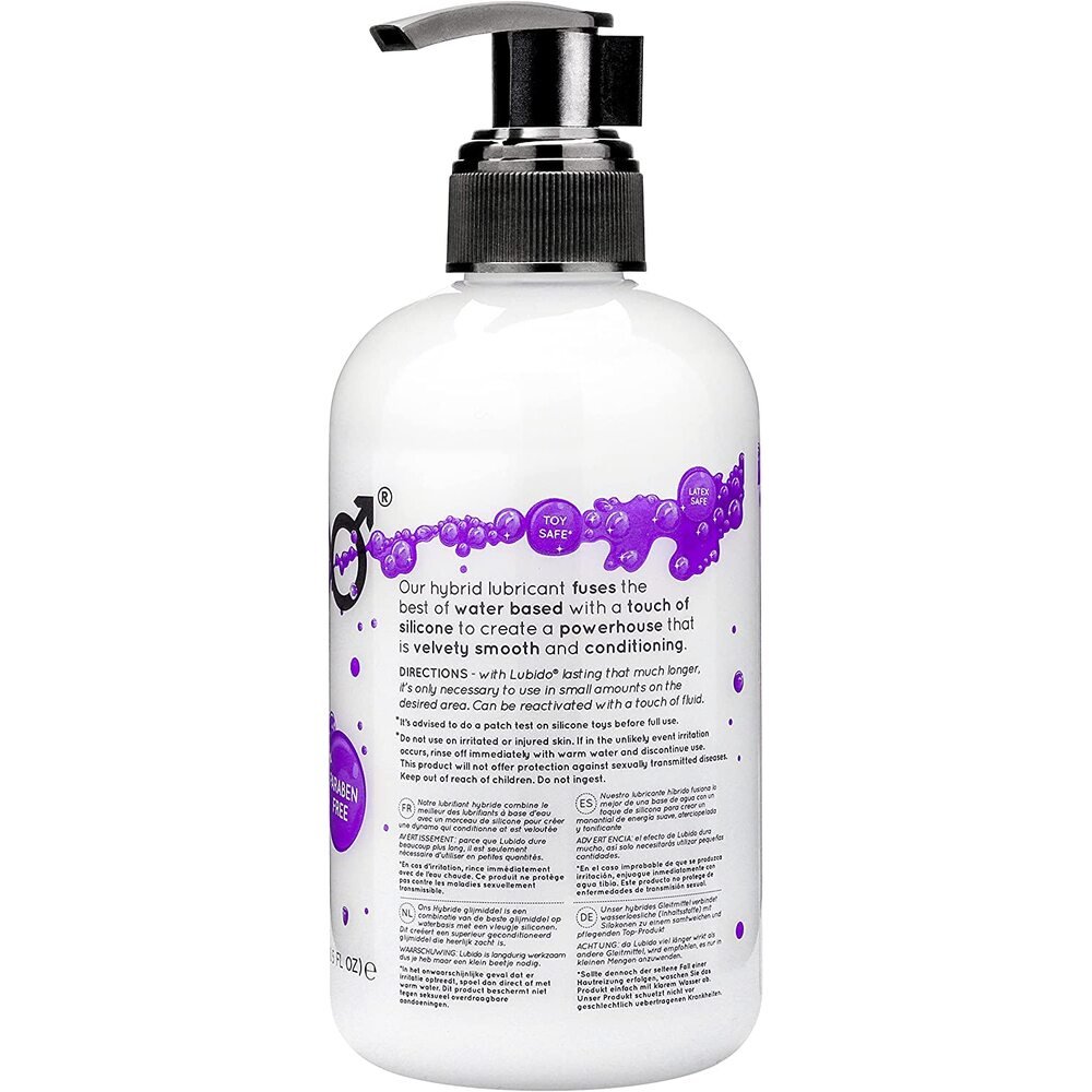 Lubido Hybrid Silky Water-Based Lubricant 250ml