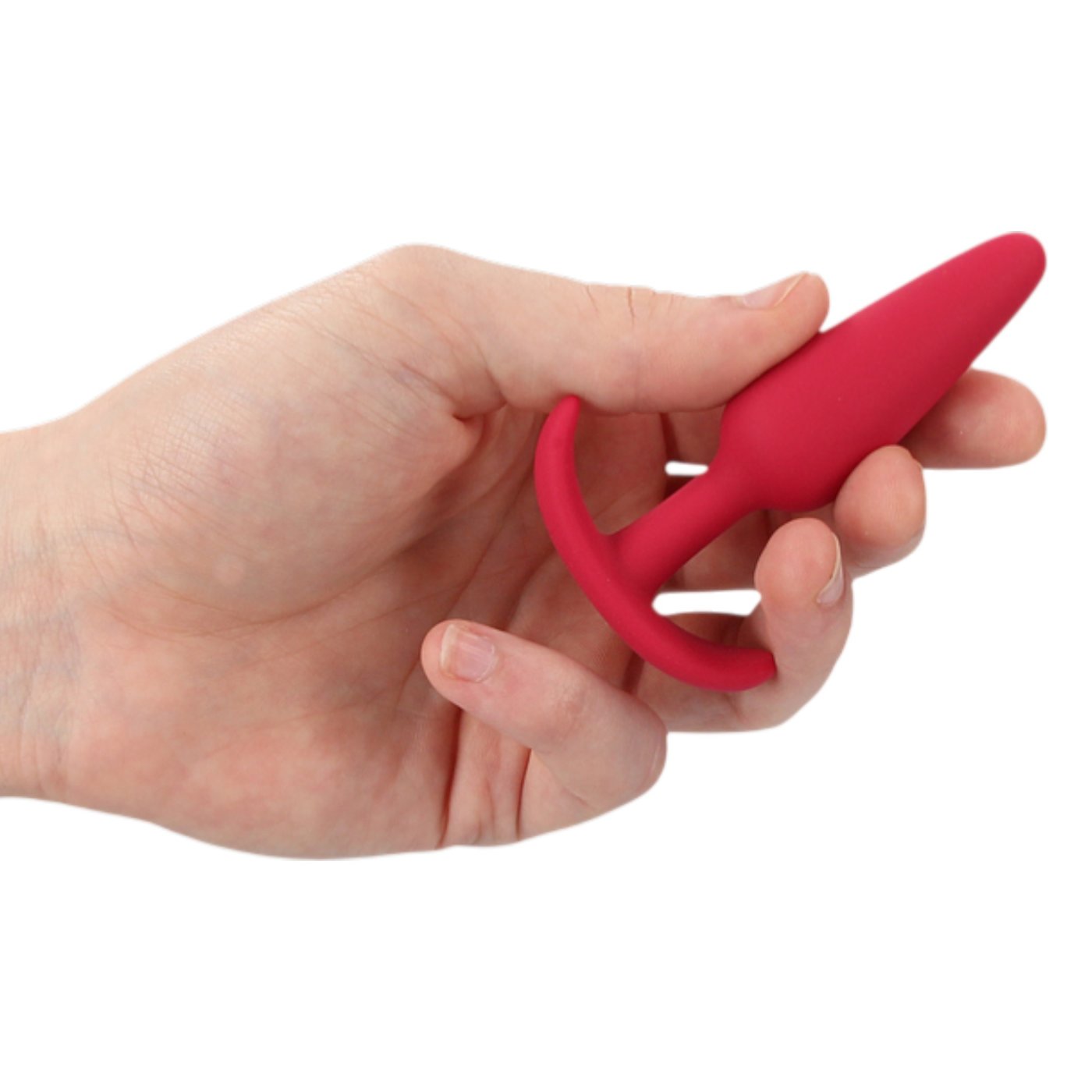 Beginners Size Slim Butt Plug Red