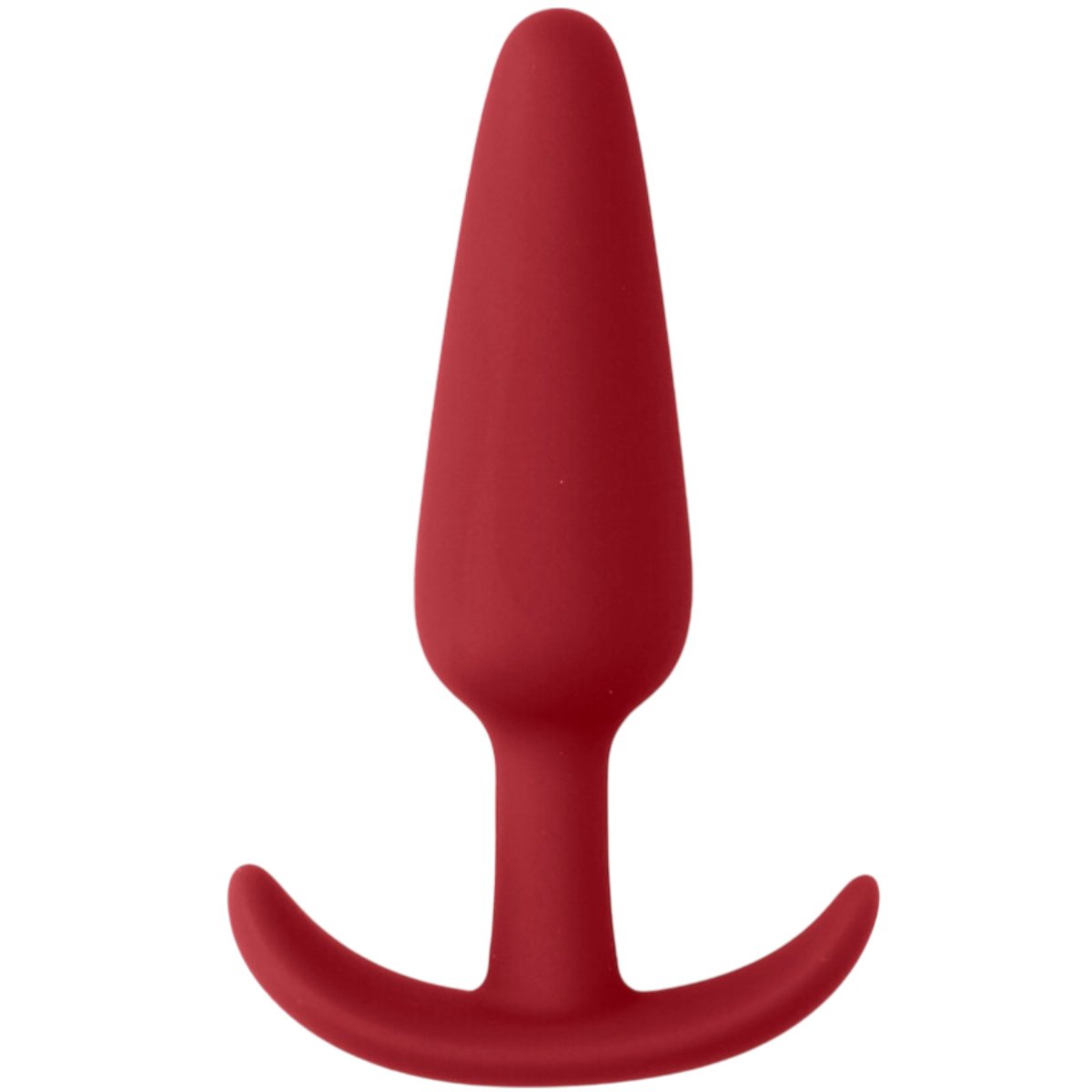 Beginners Size Slim Butt Plug Red