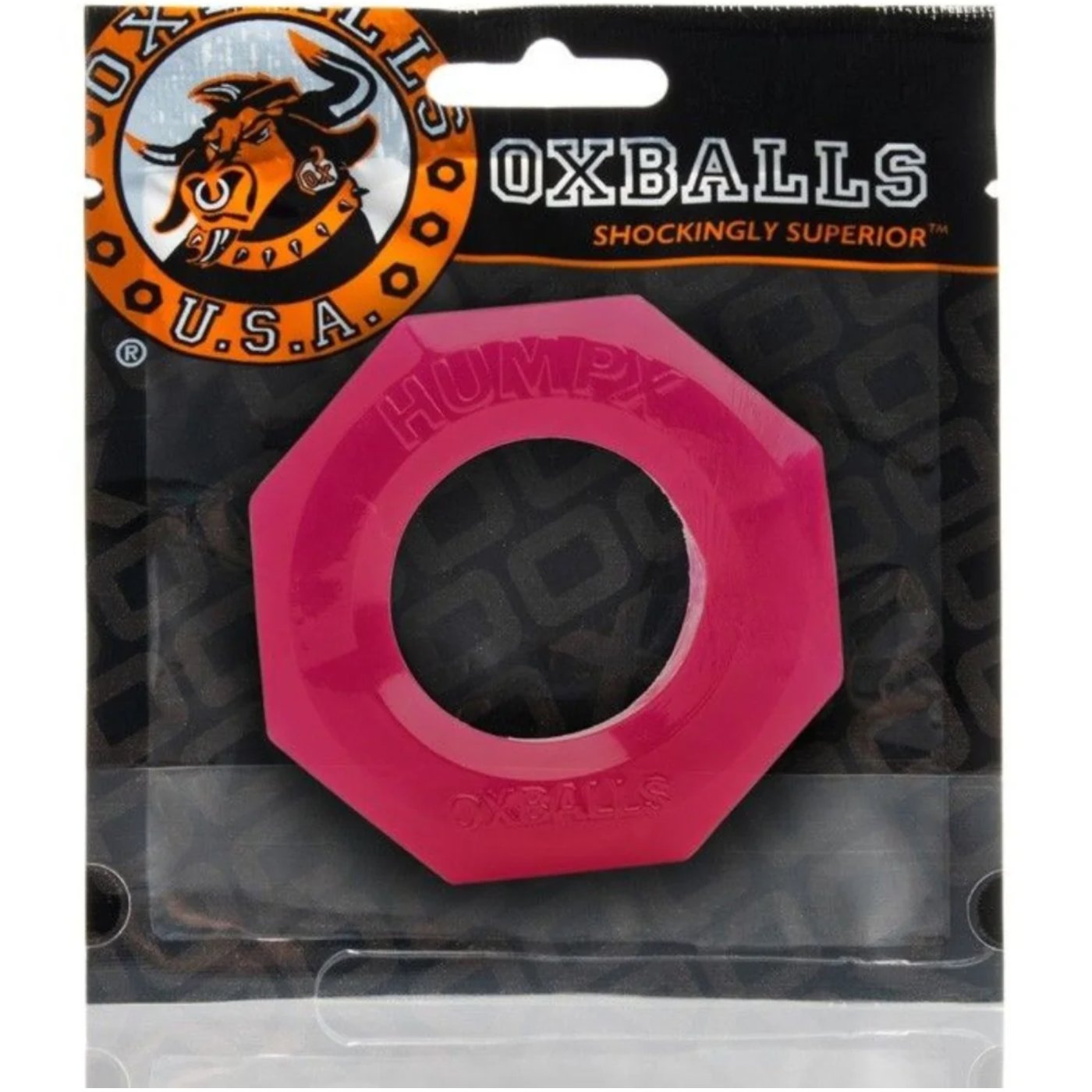 Oxballs HumpX Cock Ring Hot Pink