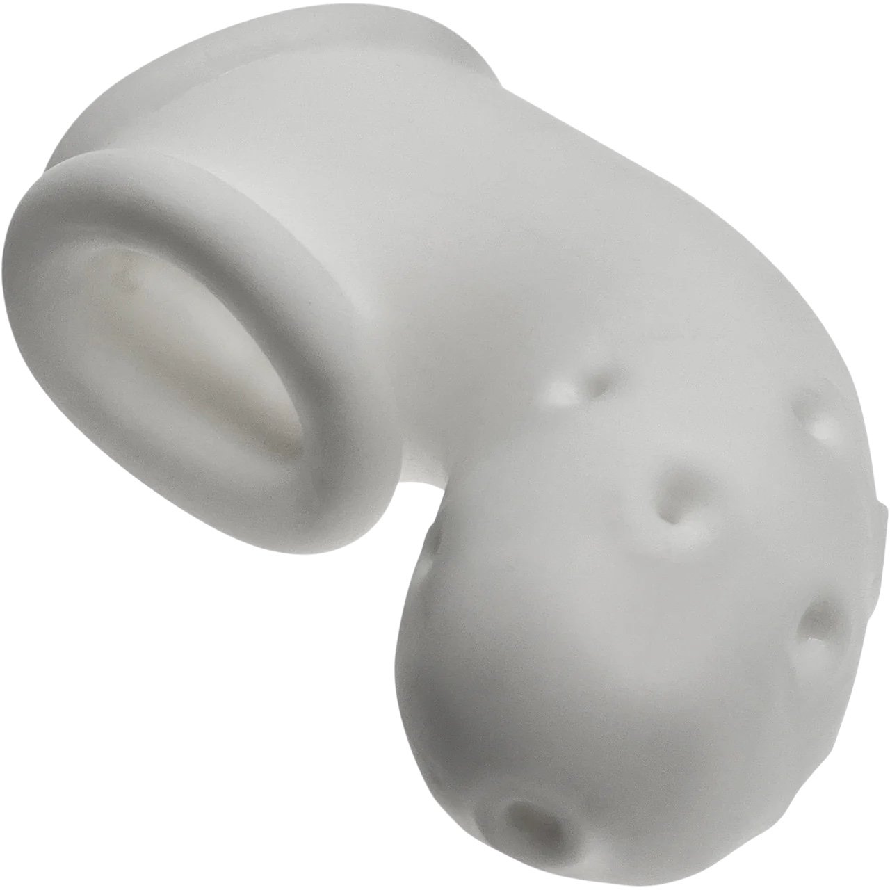 Oxballs Airlock Vented Chastity Cage White Ice