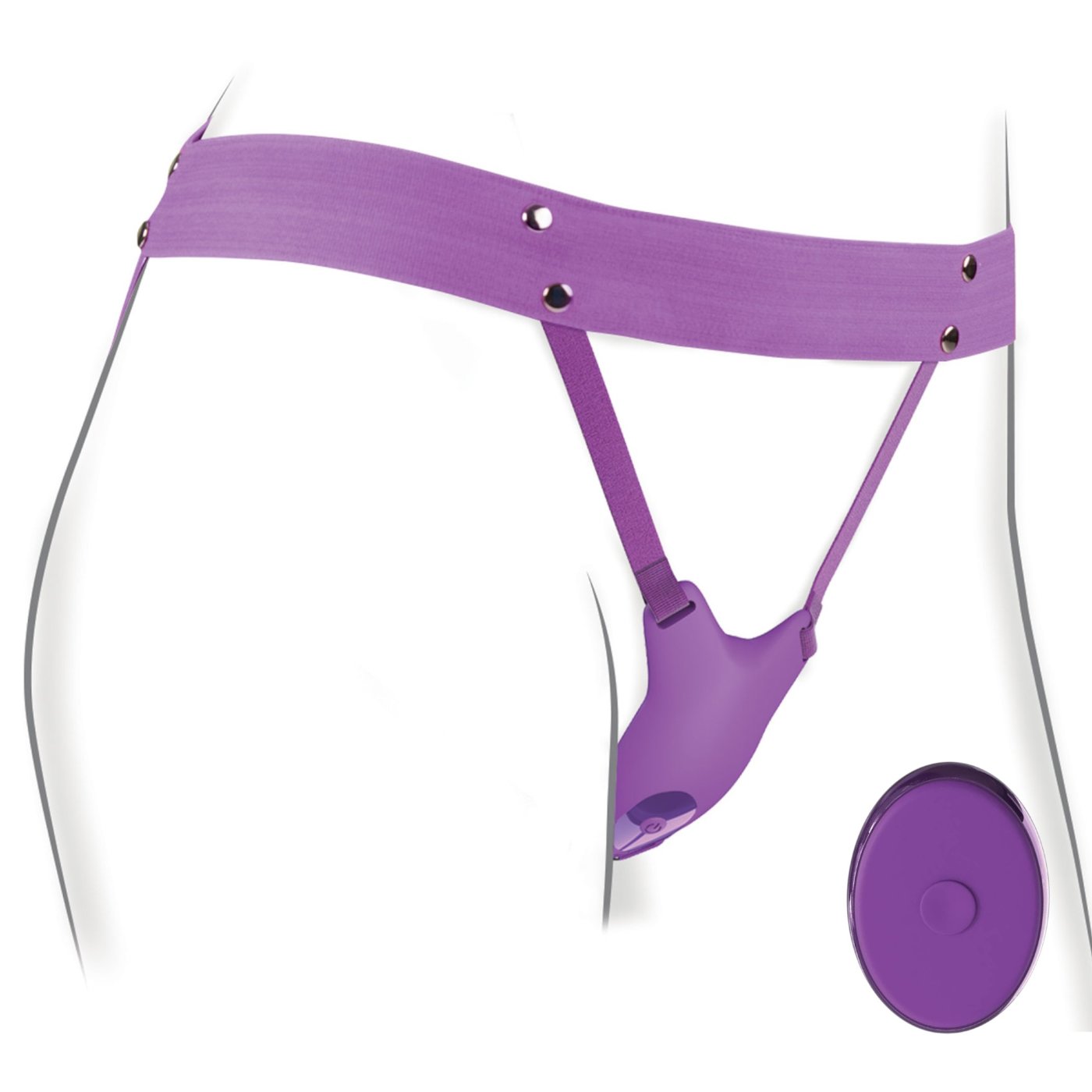 Fantasy for Her Ultimate Butterfly Strap-On Remote Control Wearable Vibrator