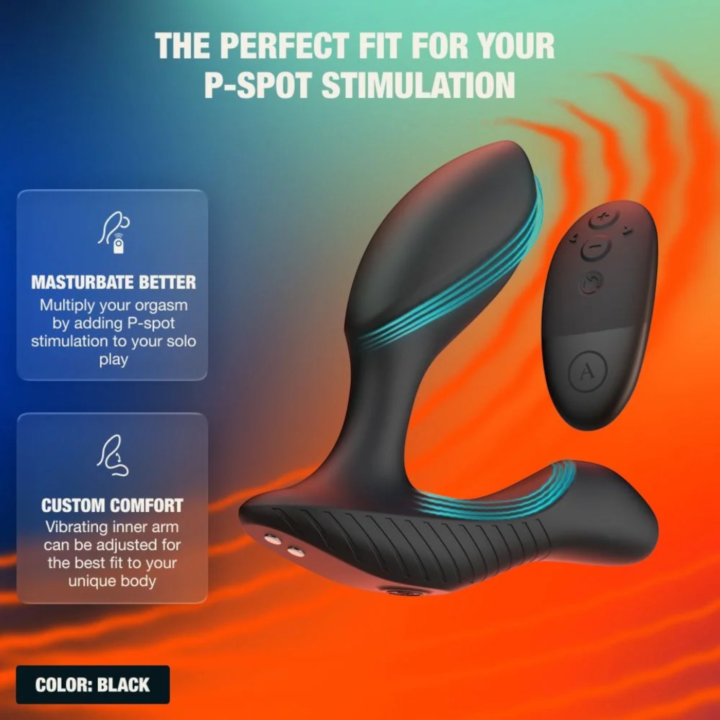Arcwave Perk Vibrating Prostate Massager with Remote Control