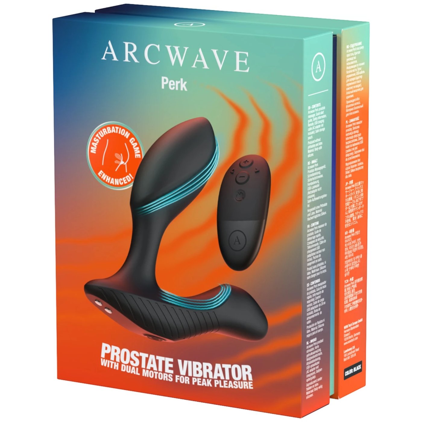 Arcwave Perk Vibrating Prostate Massager with Remote Control