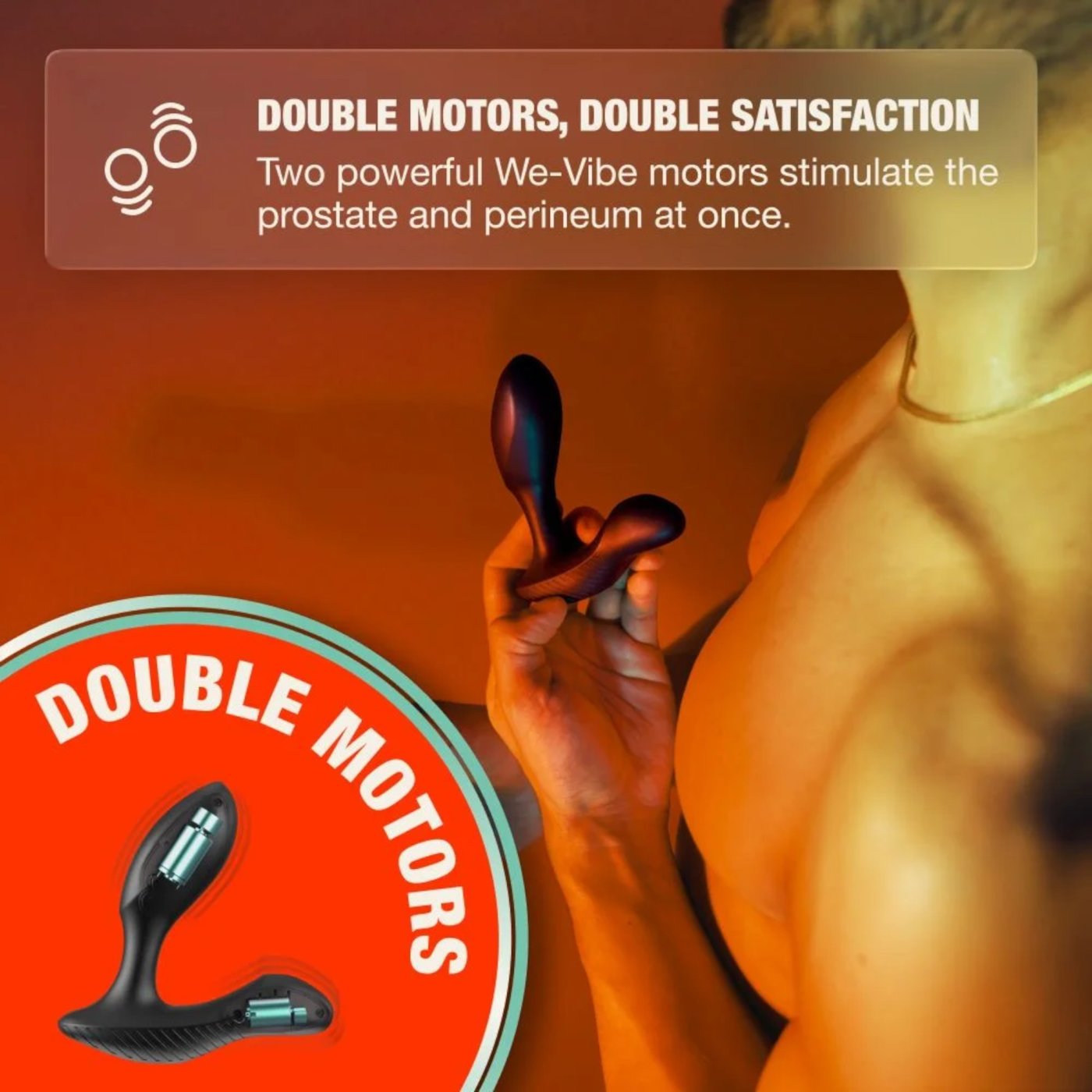 Arcwave Perk Vibrating Prostate Massager with Remote Control