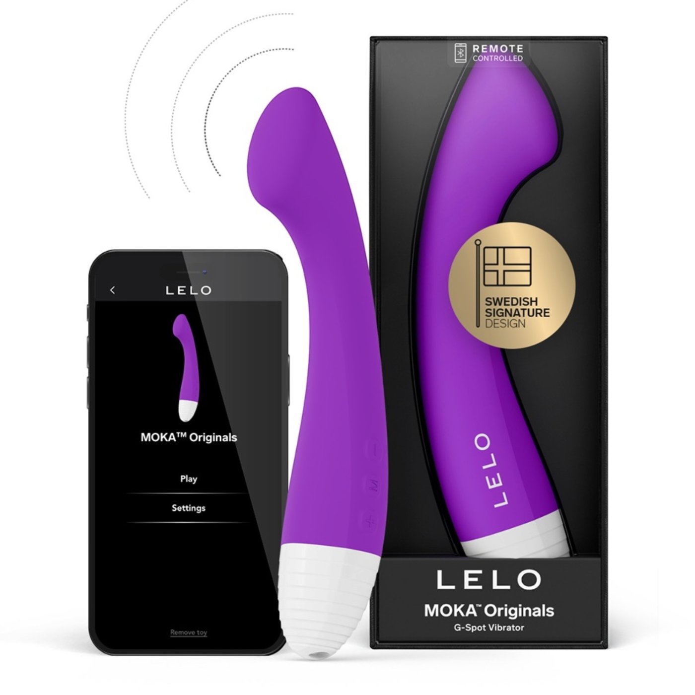 LELO MOKA Originals App Controlled G Spot Vibrator