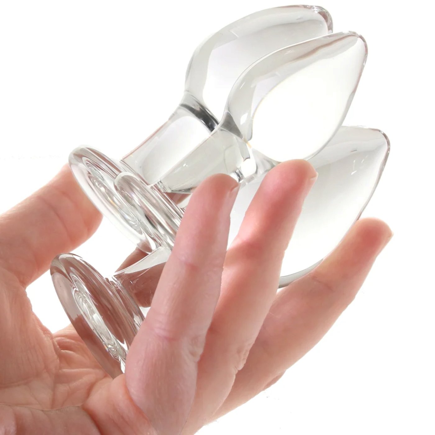 Clarity Utopian Trinity 3 Piece Glass Butt Plug Set