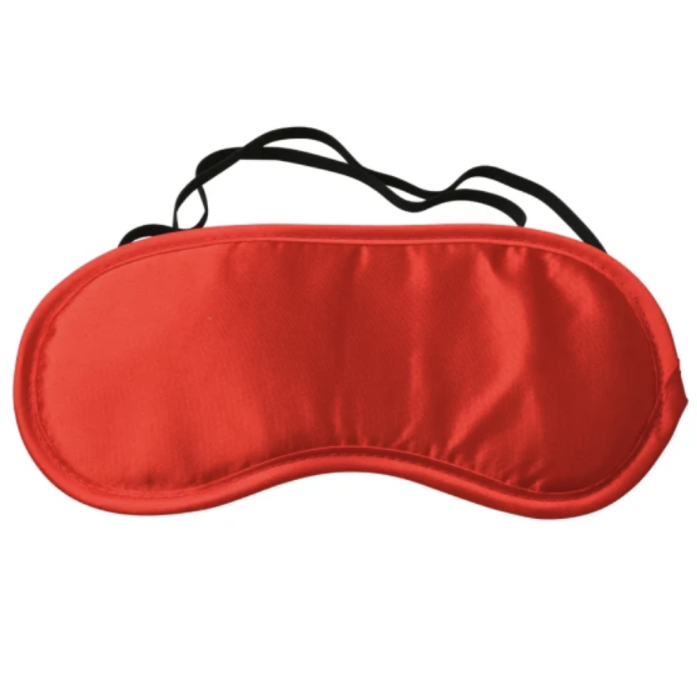 S&M Satin Blindfold Red