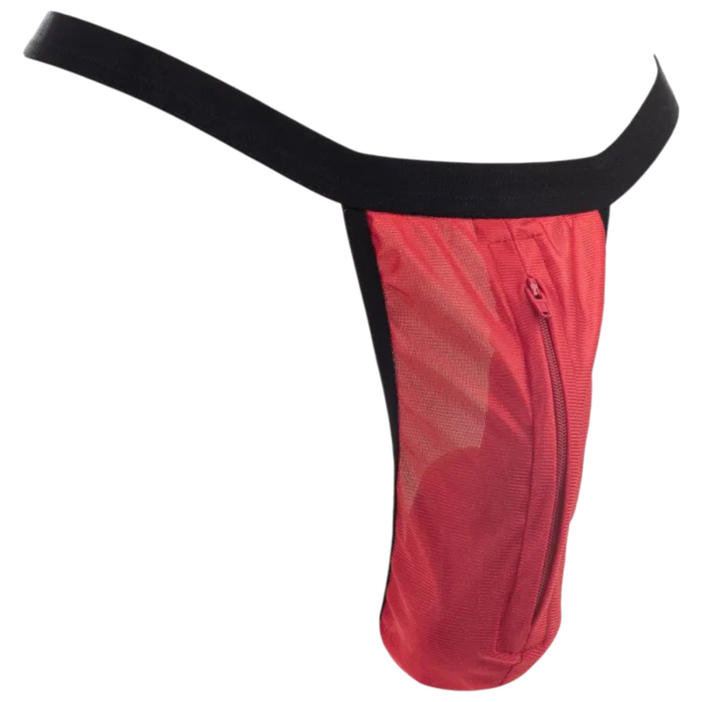 Rimba Men’s Red Zip-Front G-String