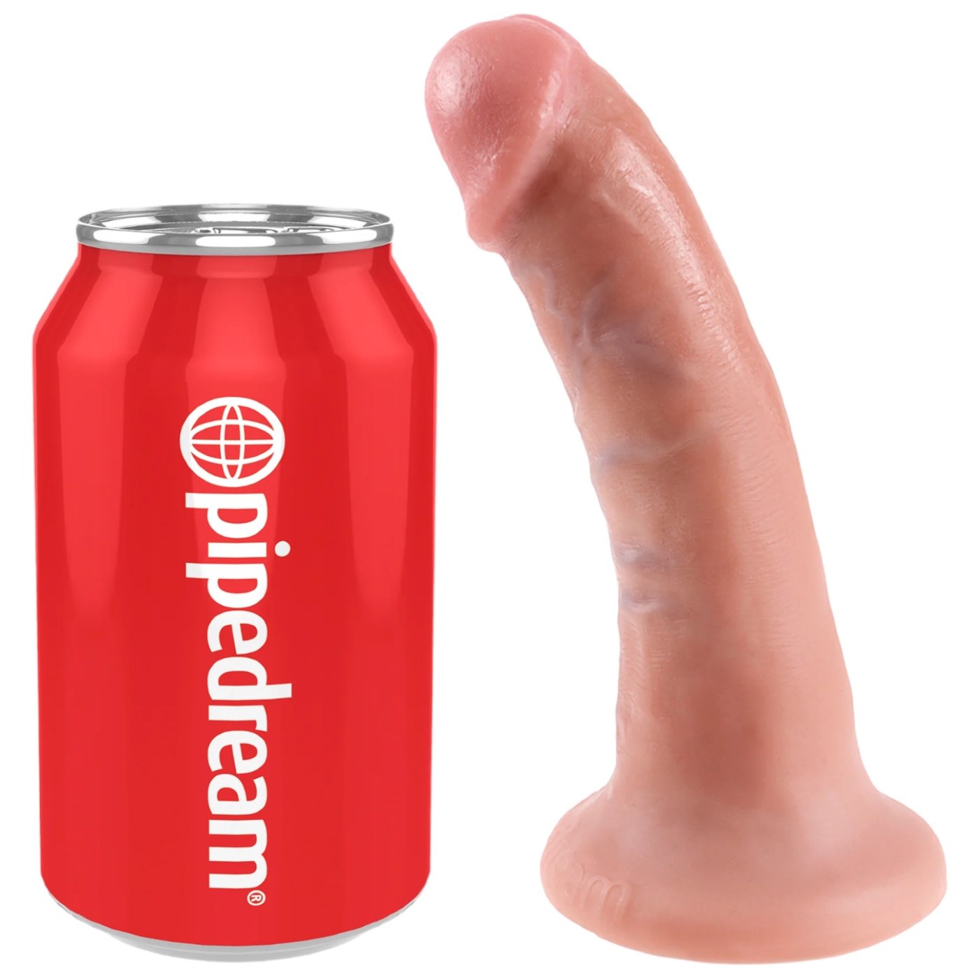 King Cock Ultra Realistic Suction Cup Dildo 6 Inch