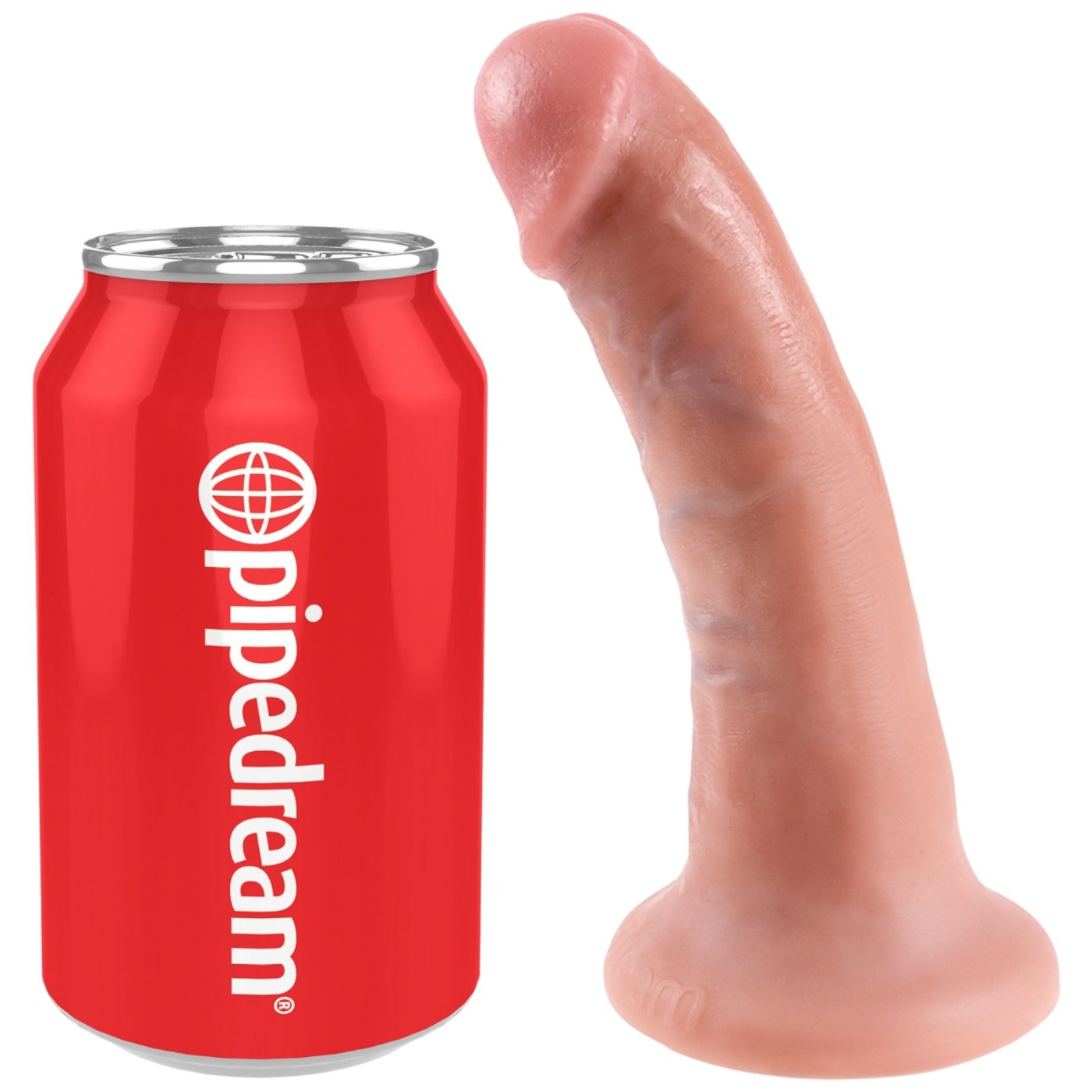 King Cock 6-Inch Ultra Realistic Dildo with Suction Cup