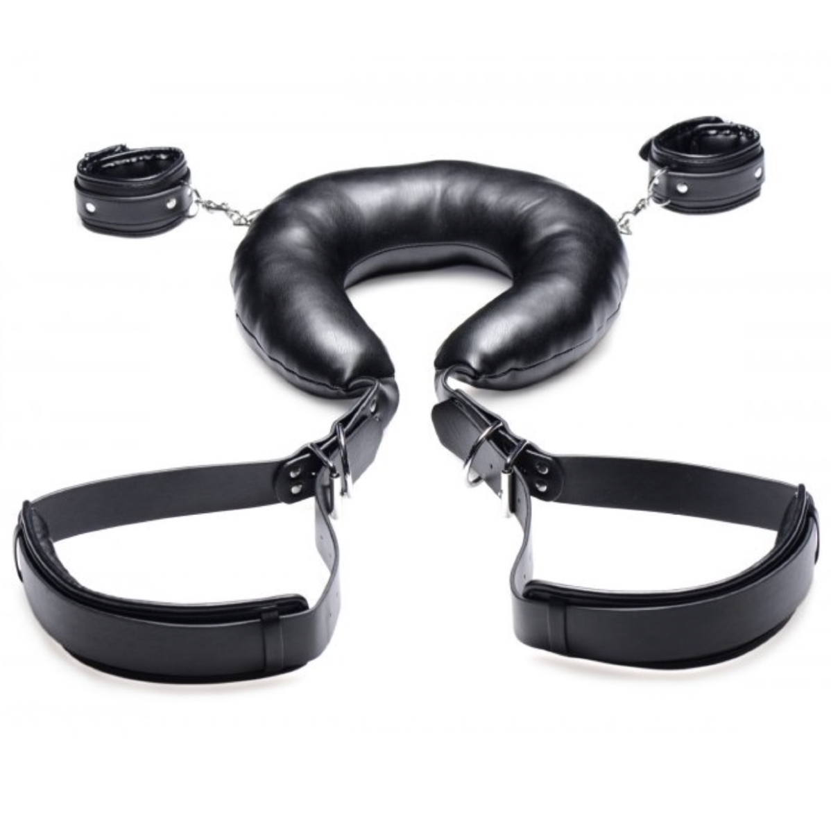 Strict Padded Thigh Sling With Wrist Cuffs