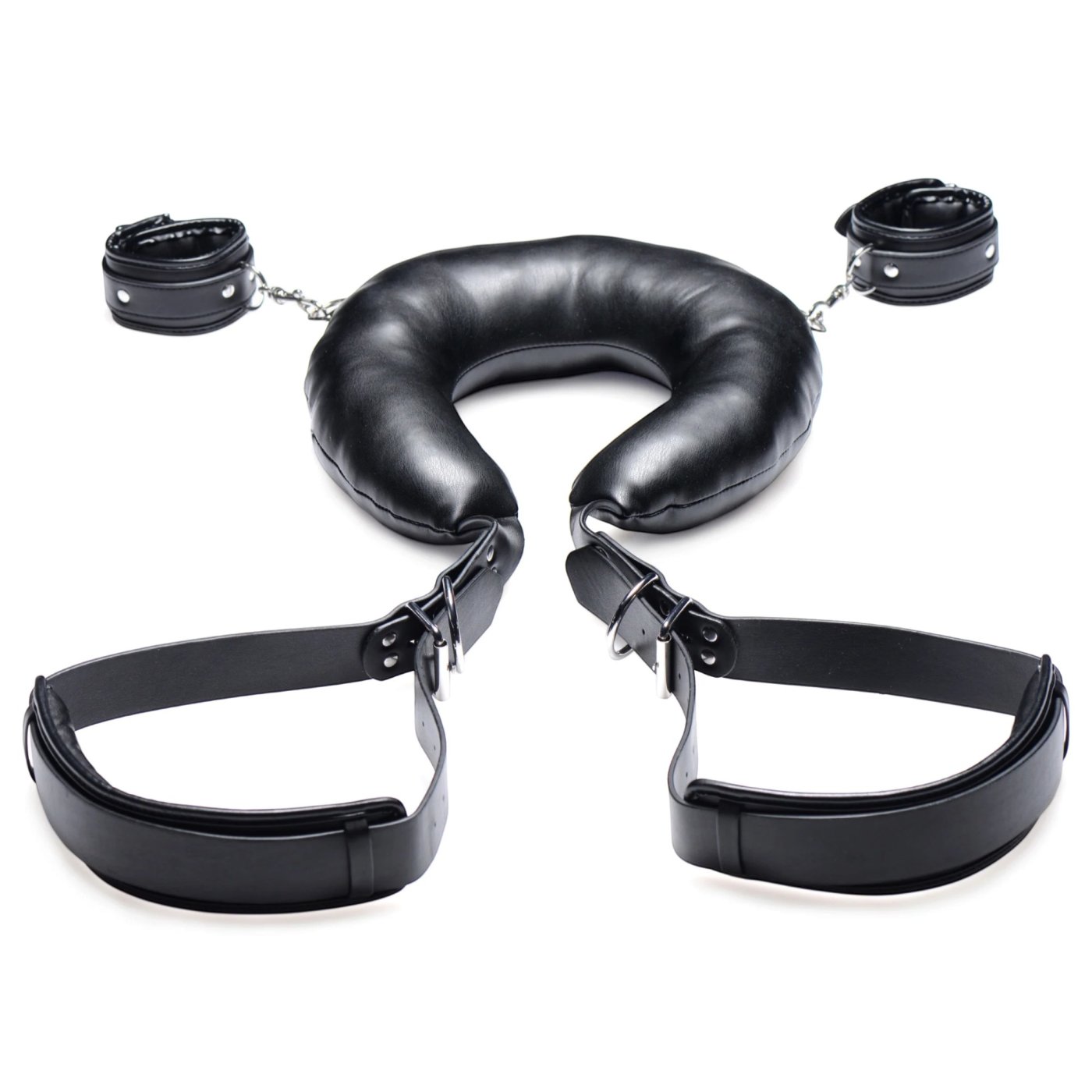 Strict Padded Thigh Sling With Wrist Cuffs