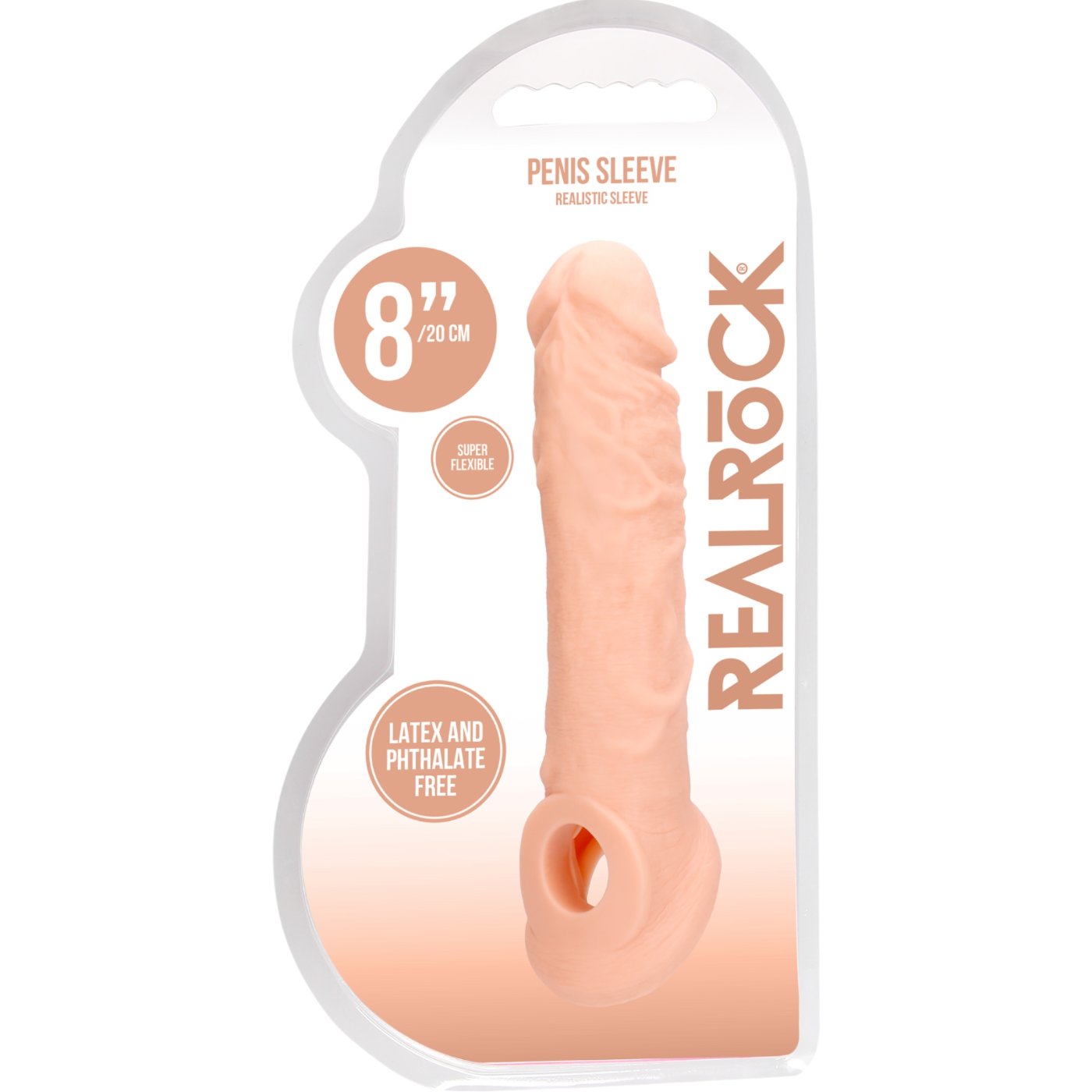 RealRock 8 Inch Penis Sleeve