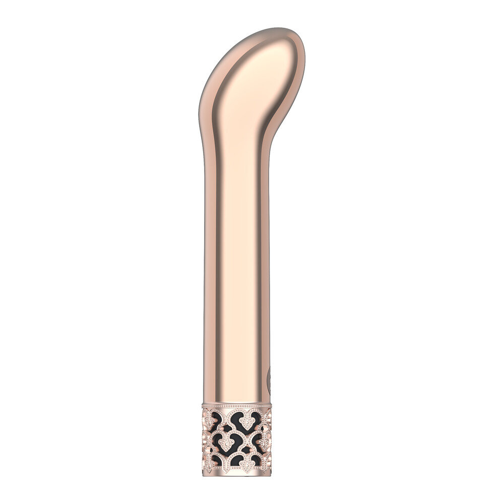 Royal Gems Jewel Rechargeable G-Spot Vibrator Rose Gold