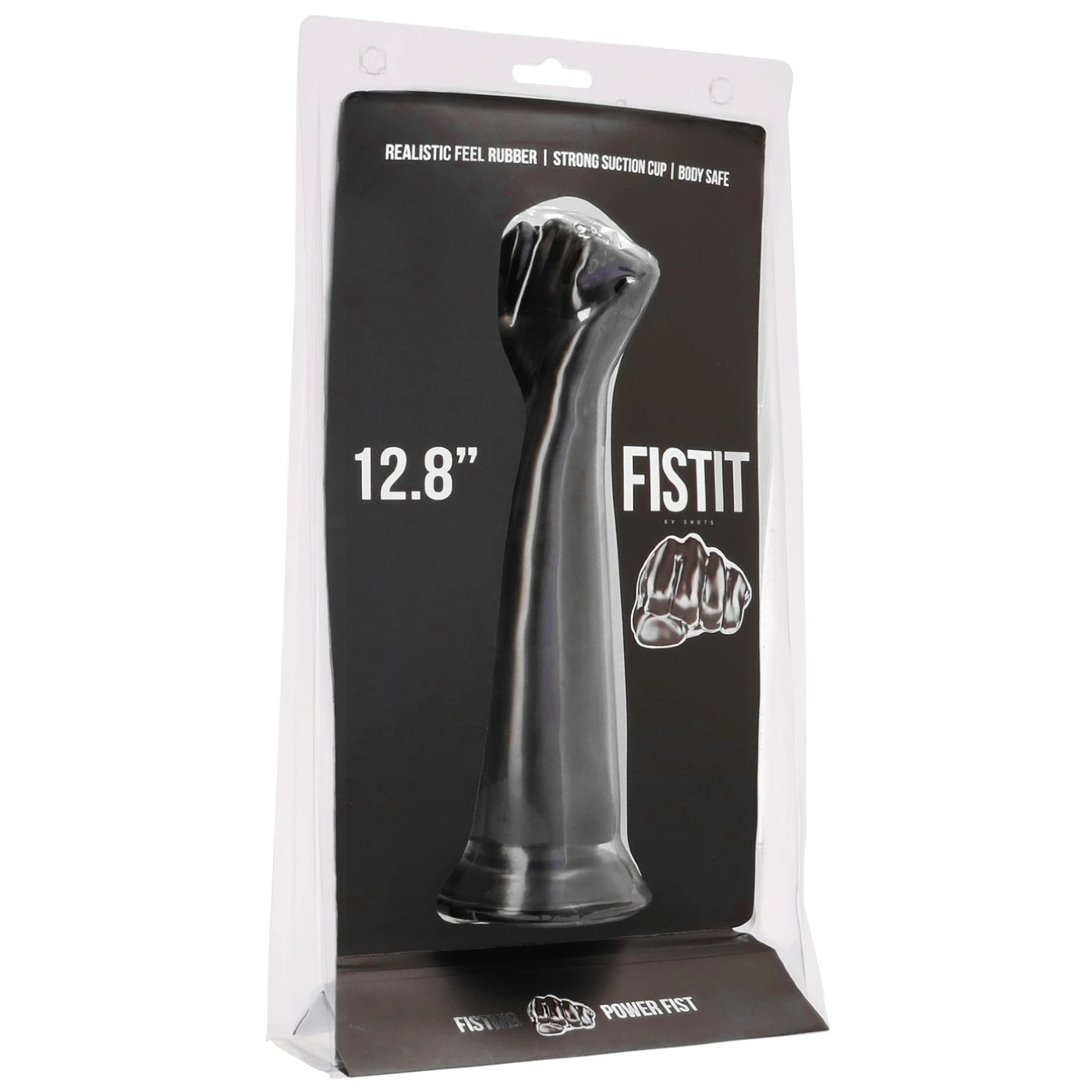 Fist It Power Fist Fisting Hand Black Dildo 12.8 Inch