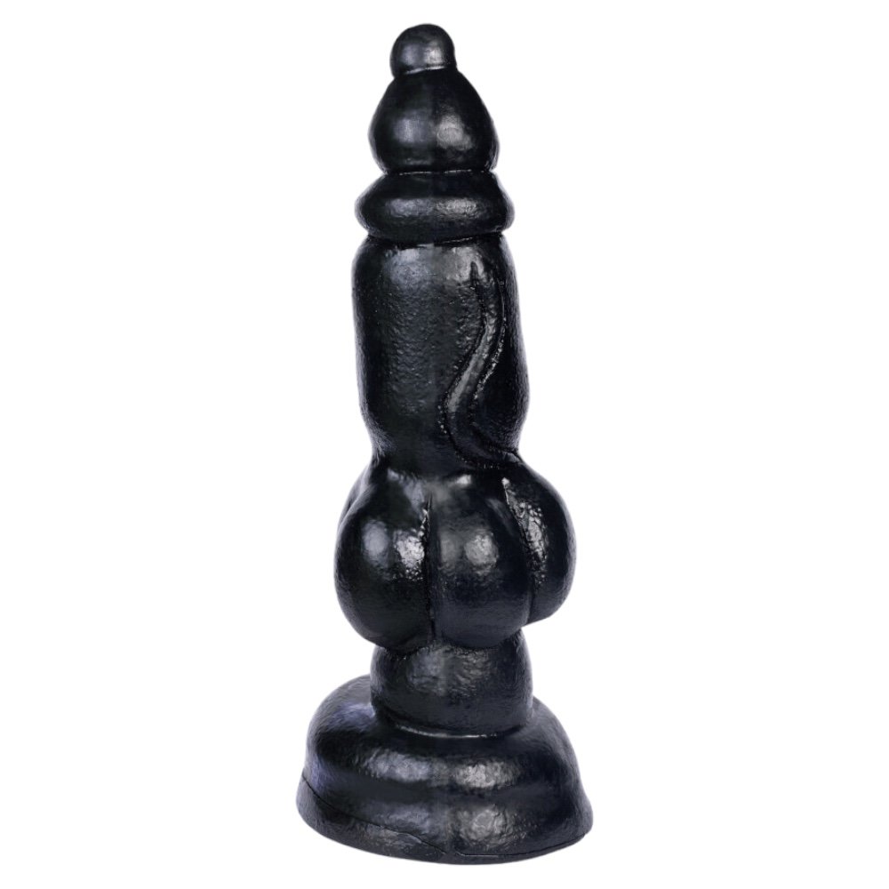 Hunglock Massive Black Doggy Dildo 13 Inch